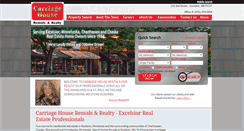 Desktop Screenshot of carriagehousemn.com