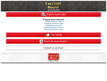 Tablet Screenshot of carriagehousemn.com